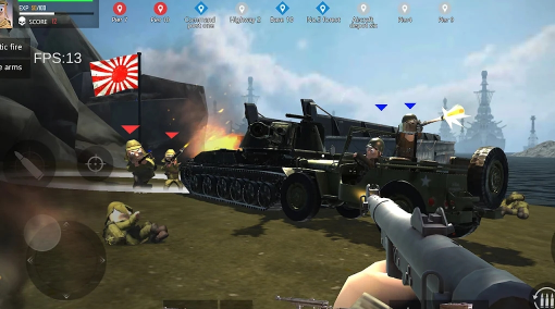 太平洋战争战地手机版(Pacific War Iwo Jima:WW2 FPS)