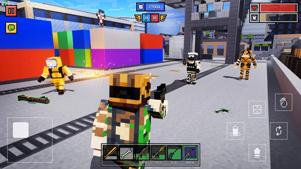 方块枪3D游戏2023最新版(Block Guns 3D)