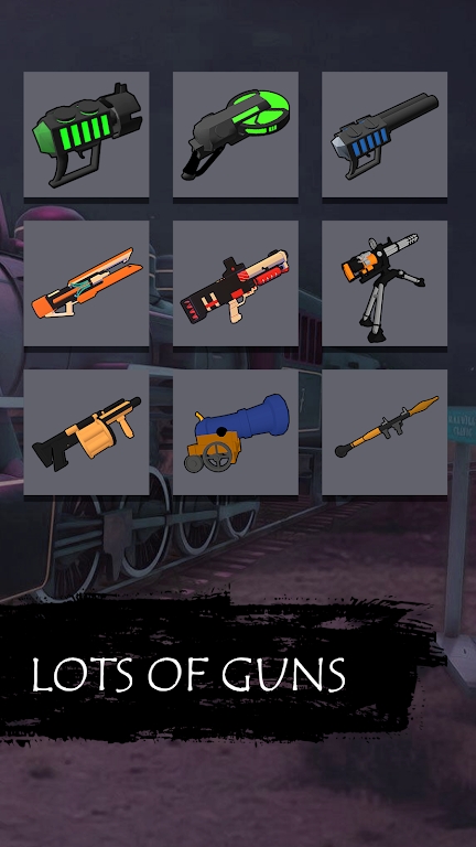 小火车查尔斯射击版手游(Spider Train Survival Shoot)