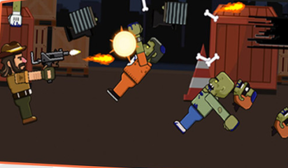 抖音小游戏牛仔打僵尸