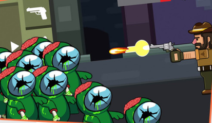 抖音小游戏牛仔打僵尸