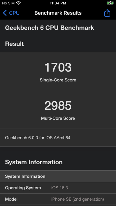 geekbench6免费手机版