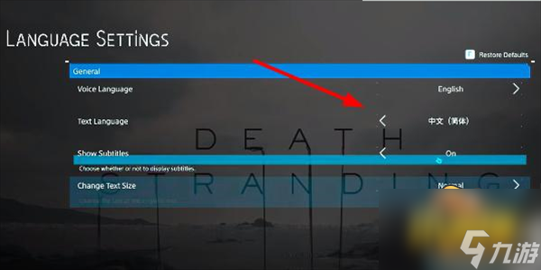 死亡搁浅怎么设置中文-中文设置教程攻略