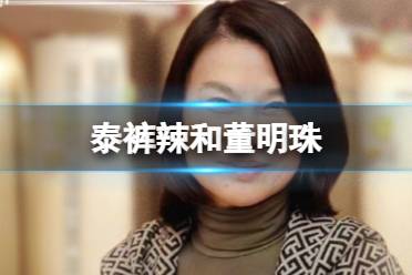 泰裤辣和董明珠 泰裤辣和董明珠直接关系揭秘
