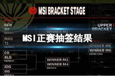 MSI正赛抽签结果是什么 2023季中冠军赛正赛中韩大战欧美