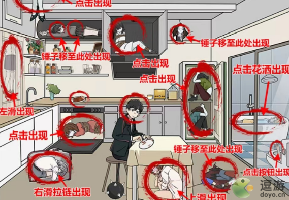 玩梗高手多人厨房找到19个人怎么玩