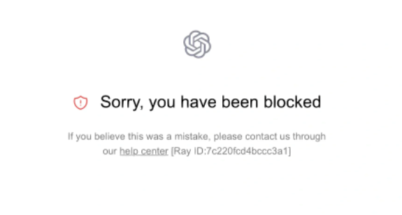 ChatGPT被锁beenblocked解决方法