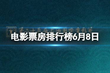 电影票房排行榜6月8日最新 2023.6.8票房排行榜