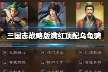 《三国志战略版》满红顶配乌龟骑 姜维关银屏刘备攻略