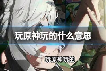 玩原神玩的什么意思 玩原神玩的网络意思是什么