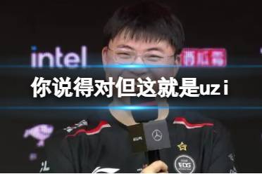 你说得对但这就是uzi 你说得对但这就是uzi原句最新