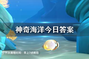神奇海洋今日答案最新 支付宝神奇海洋每日答题答案(7.18已更新)