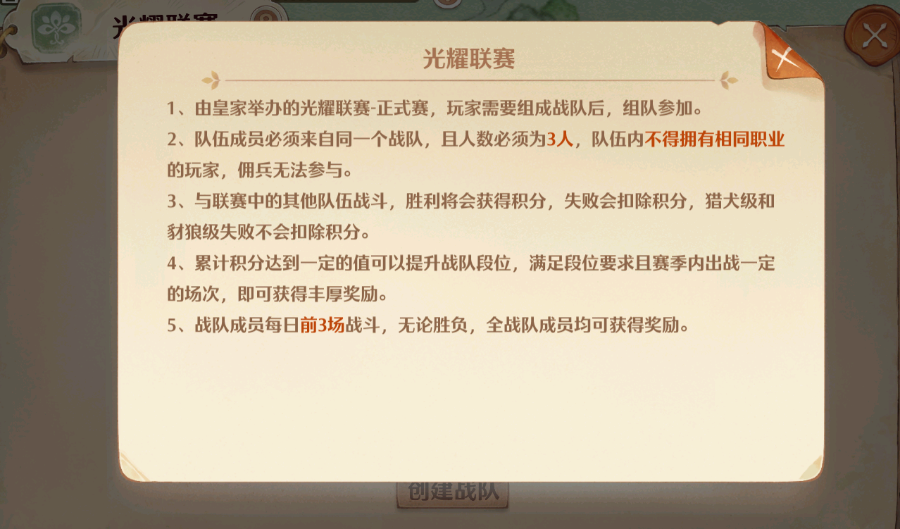森之国度光耀联赛是什么 森之国度光耀联赛解读