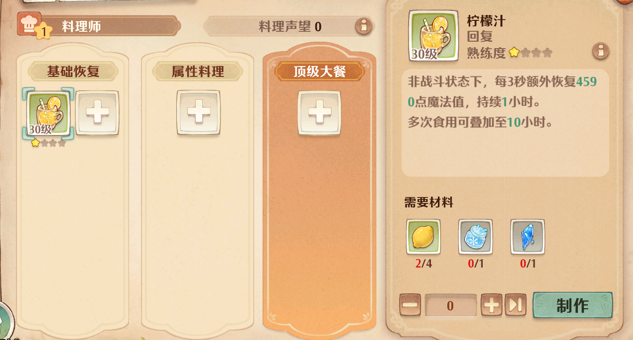 森之国度生活技能有哪些 森之国度生活技能解读