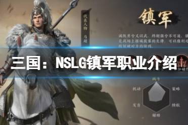 《三国：NSLG》镇军职业介绍 游戏六大职业有哪些