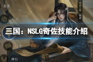《三国：NSLG》奇佐技能介绍 奇佐天赋大招攻略