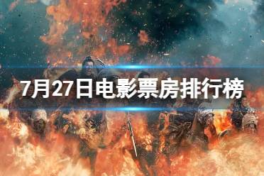 电影票房排行榜7月27日 2023.7.27封神第一部等电影票房排行榜最新一览