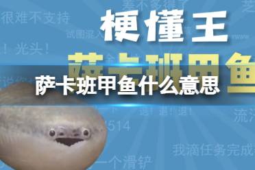 萨卡班甲鱼什么意思 萨卡班甲鱼梗释义