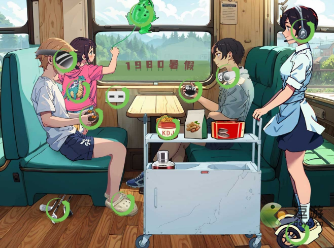 汉字找茬王怀旧绿皮车图文攻略