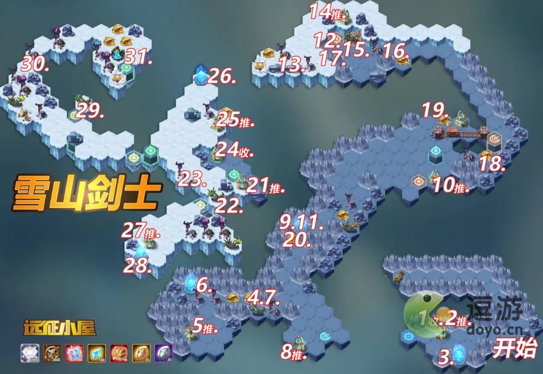 剑与远征雪山剑士奇境通关心得一览