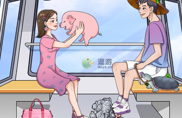 就挺秃然的爱情摩天轮怎么通关