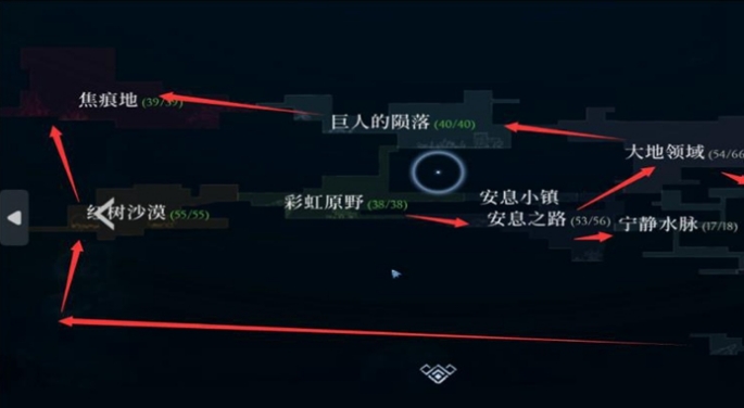 心渊梦境全地图怎么走 全地图走向介绍