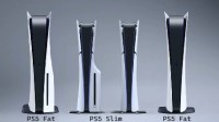 PS5新款vs老款外形对比：整体小了一大圈