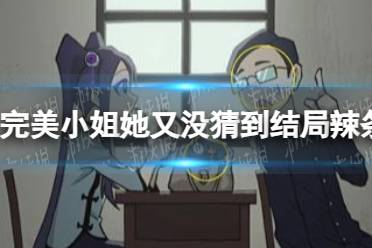 《完美小姐她又没猜到结局》辣条重度依赖通关心得