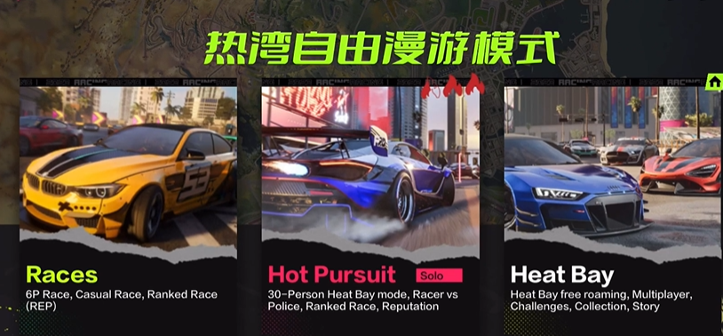 极品飞车手游热湾漫游模式怎么玩 热湾漫游玩法介绍