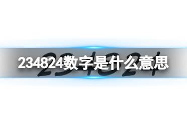 234824数字是什么意思
