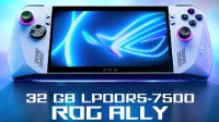 改装团队爆改华硕ROG Ally掌机！内存升级32GB