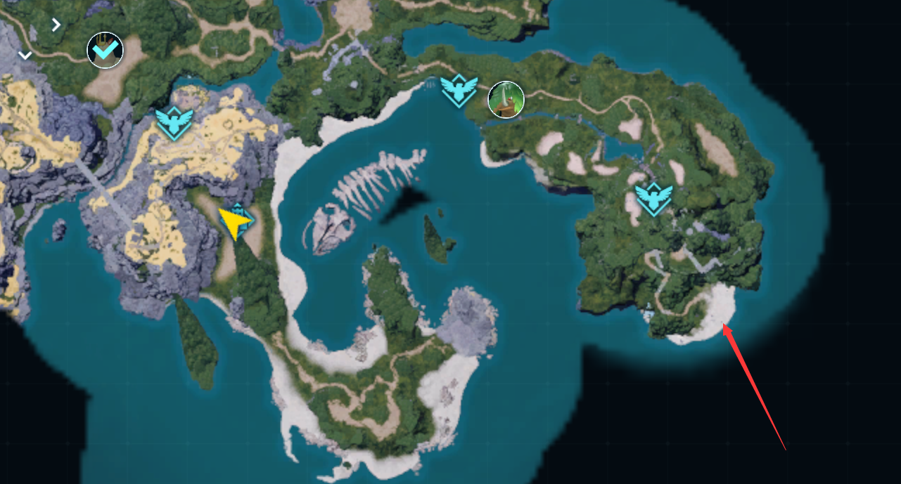 幻兽帕鲁丘陵洞窟怎么走 幻兽帕鲁丘陵洞窟位置分享