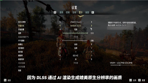 地平线零之曙光dlss怎么开 地平线零之曙光dlss正确打开方法分享