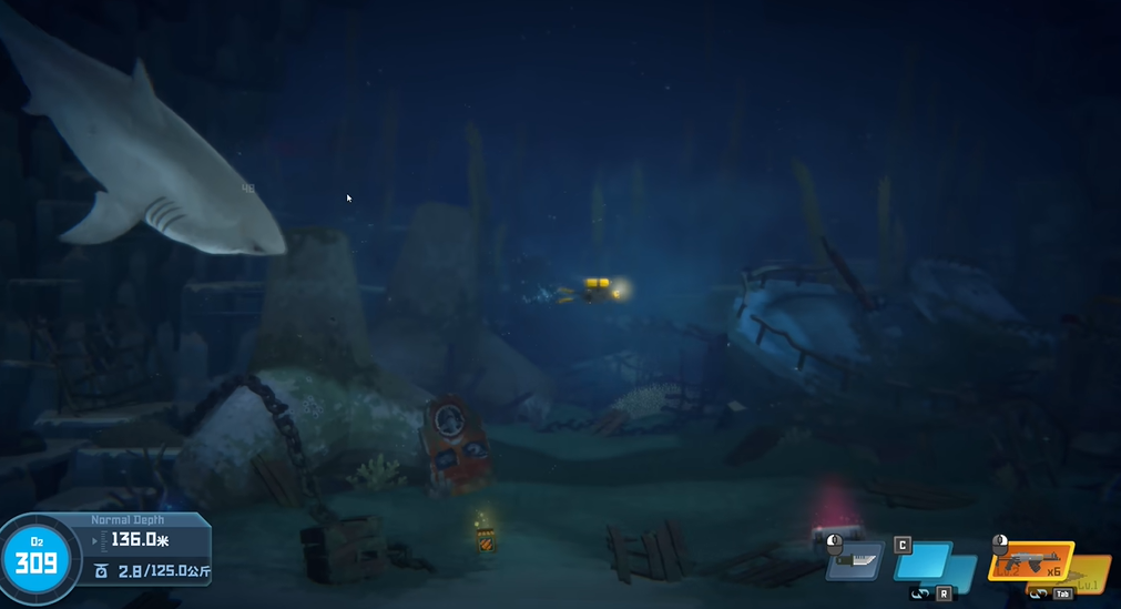 潜水员戴夫大白鲨怎么打的 潜水员戴夫大白鲨打法攻略