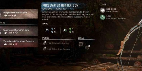 地平线西之绝境净水弓怎么获得 地平线西之绝境净水猎手弓获得攻略