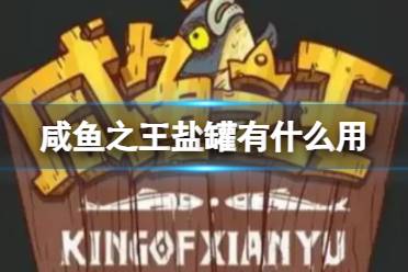 咸鱼之王盐罐有什么用攻略