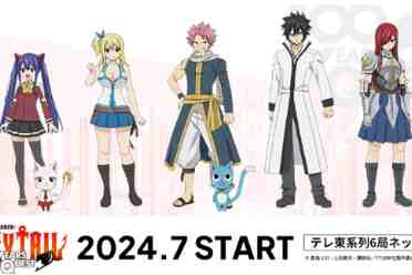 妖尾正统续篇《妖精的尾巴:百年任务》新角色艺图公布分享