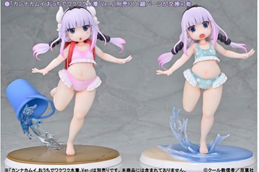 回天堂推出《小林家的龙女仆》康娜泳装模型分享