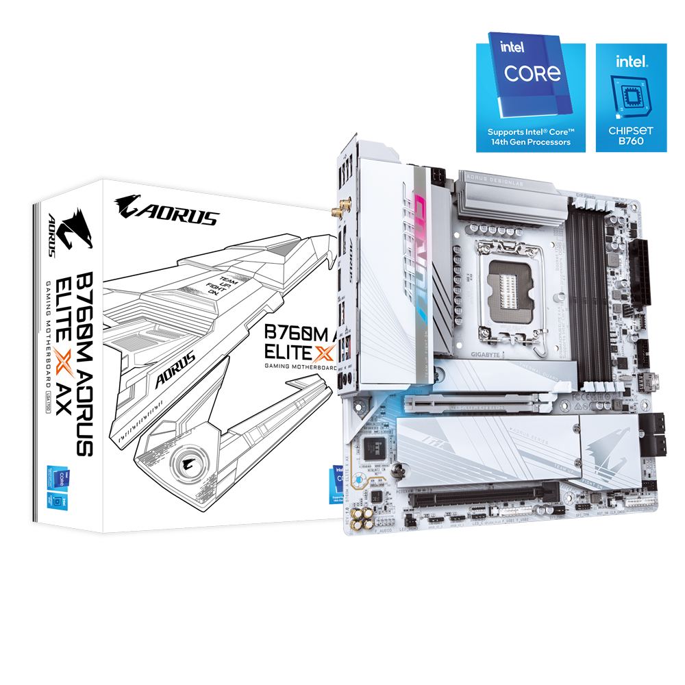 618优选技嘉B760M冰雕X，纯白海景房装机小钢炮解析