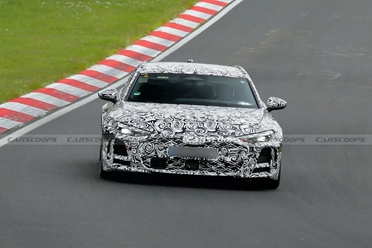 外媒爆出奥迪全新RS 5 Avant最新谍照，或2025年发布分享