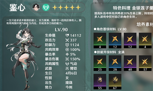 鸣潮鉴心培养素材整理一览分享