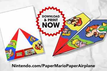 盘点《纸片马里奥RPG》联动纸飞机专家推出限定纸飞机！分享