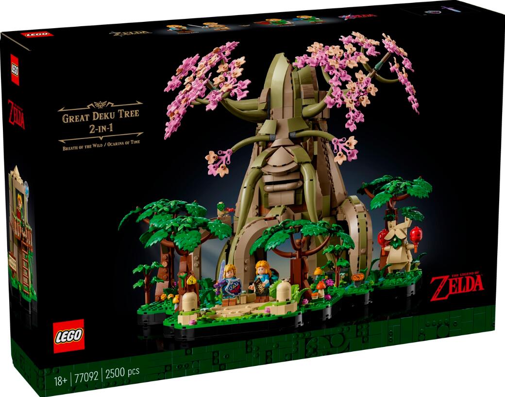任天堂联手乐高推出首个《塞尔达传说》主题套装！讲解分析