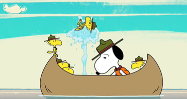 全新搞笑动画剧集《Camp Snoopy》在今日正式公开预告分享