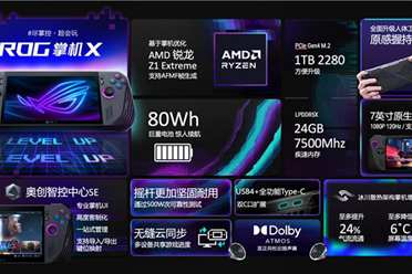 重磅进阶 奥创SE1.5解锁天花板级游戏体验 ROG掌机X称