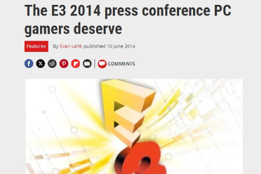 起点竟是一篇诙谐文章？！PC游戏展步入第十周年！