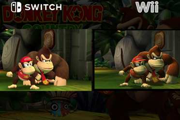 画面提升显著！《大金刚国度 归来HD》与Wii版对比