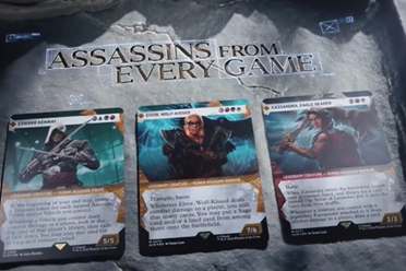 《刺客信条》宣布联动《万智牌》！系列牌组7.5发售 分享解说