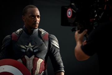 黑人美队新形象 《美国队长4：美丽新世界》新片场照曝光！