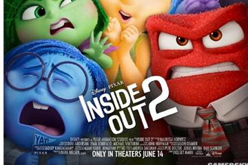 成皮克斯票房最高电影 《头脑特工队2》票房超12.5亿美元